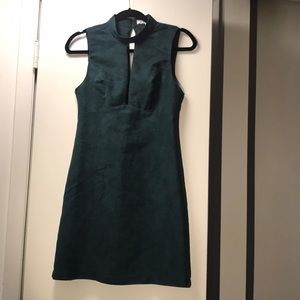 BCBGeneration Women's Faux Suede Shift Dress